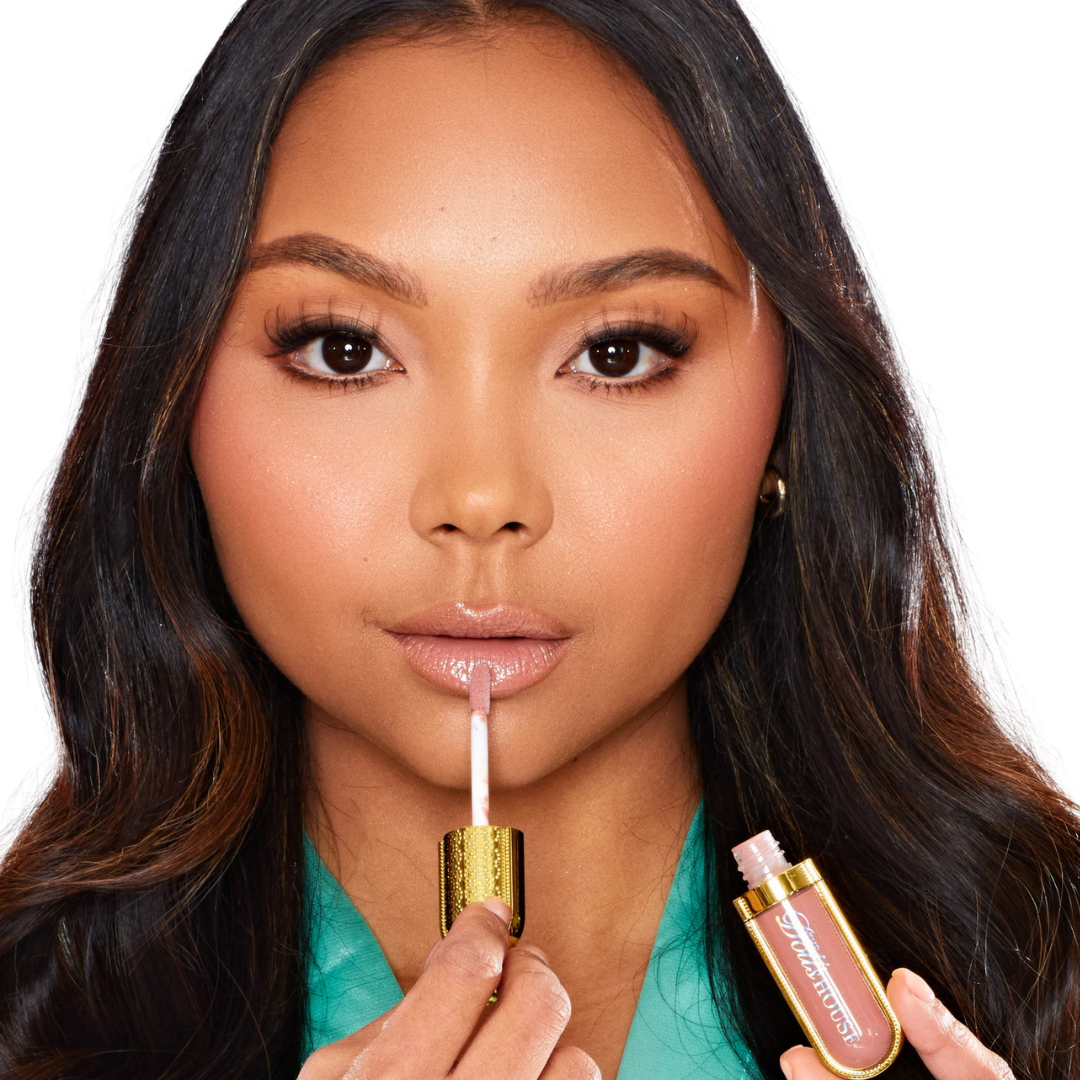 a nude or pink gloss for every skin tone