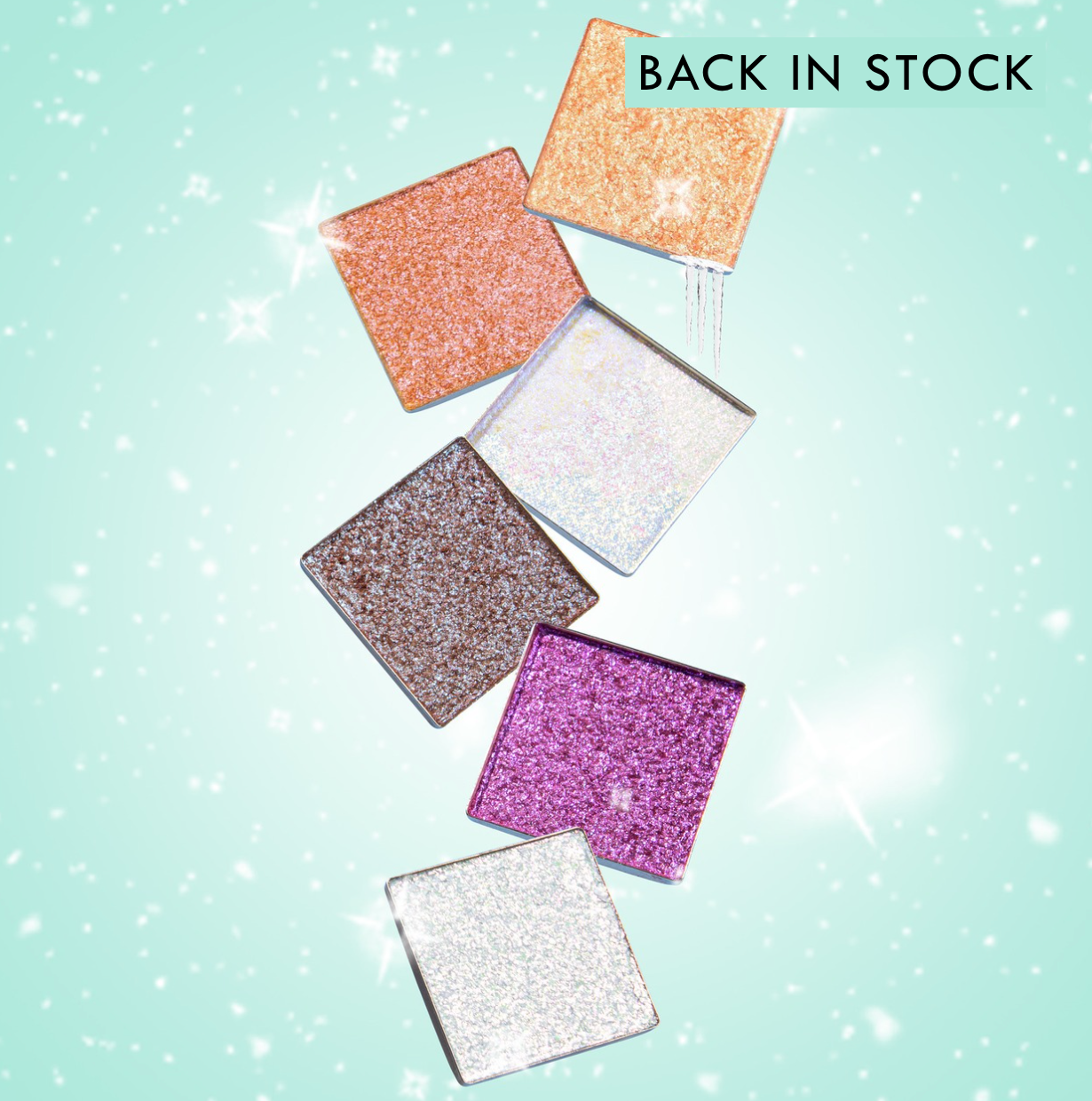 The Enchanted Frost Collection | Icy Iridescent Pressed Eyeshadows