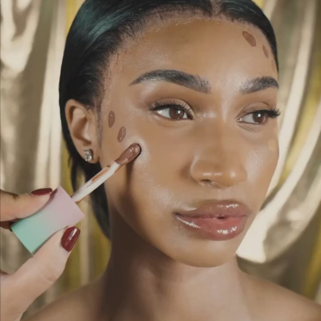 Complexion Potion | Glowy Bronzer, Highlight and Foundation