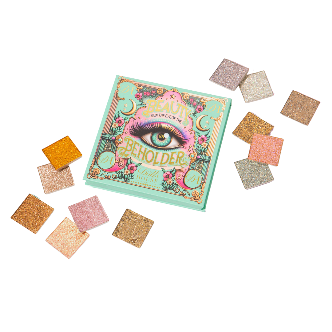 build your dream palette with our magnetic pressed glitter eyeshadow palette