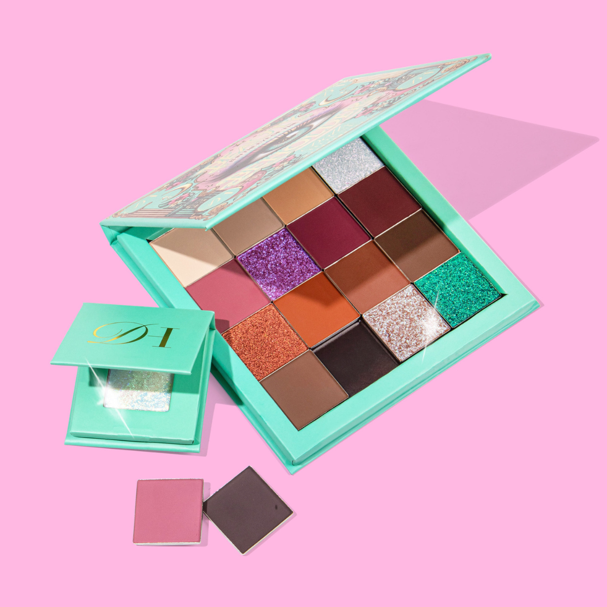 Pressed Eyeshadows | Individual Matte &amp; Glitter Pan Eyeshadows