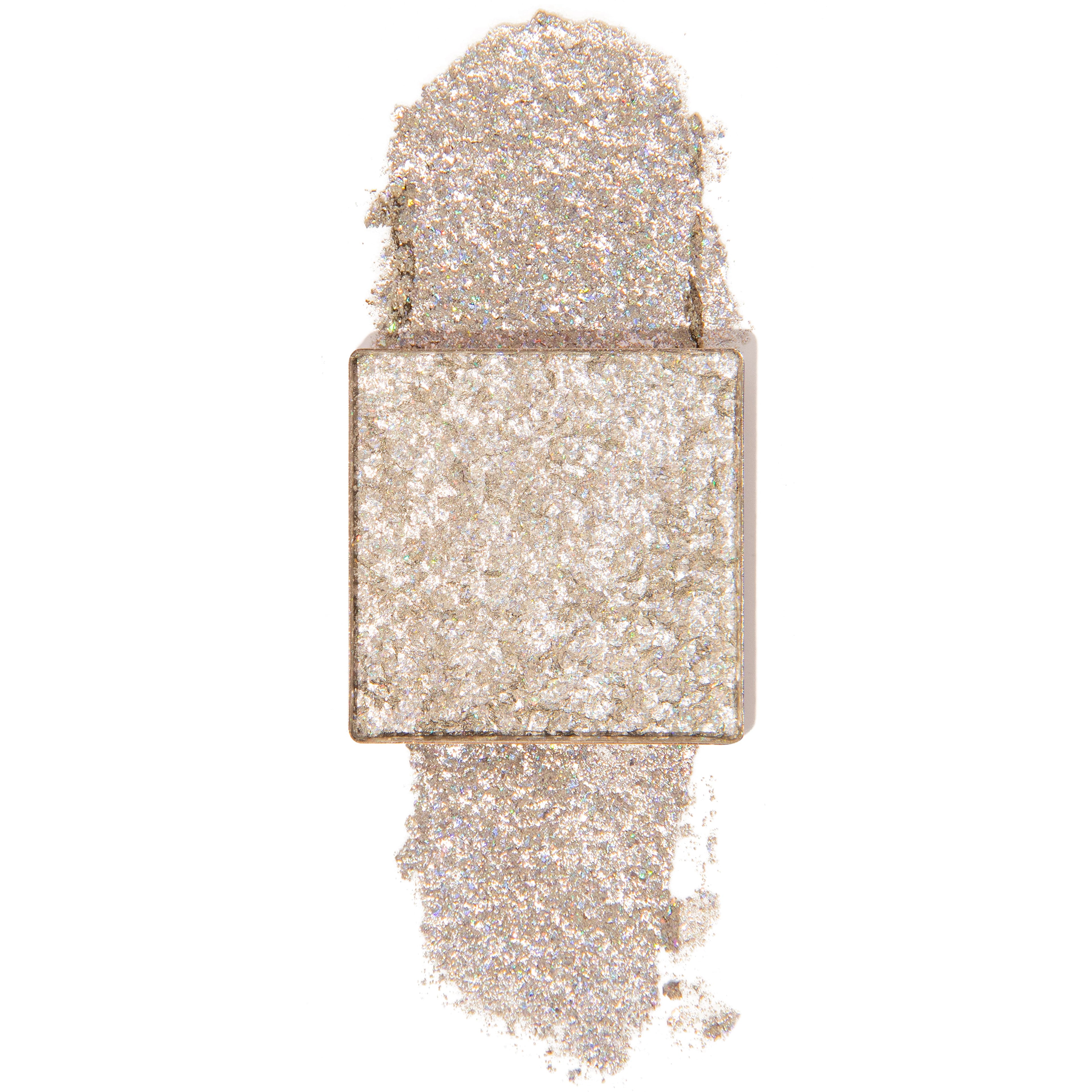 magic mirror a true silver pressed glitter with holographic sparkle