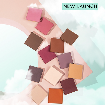 The Mattef-Eyez Collection | Matte Pressed Eyeshadows