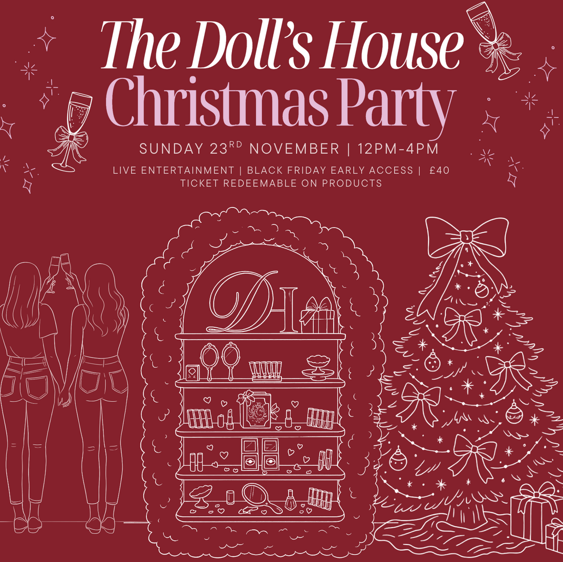 The Doll’s House Christmas Party | Sunday 23rd November