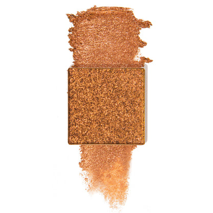 treasured kingdom is a copper pressed glitter eyeshadow